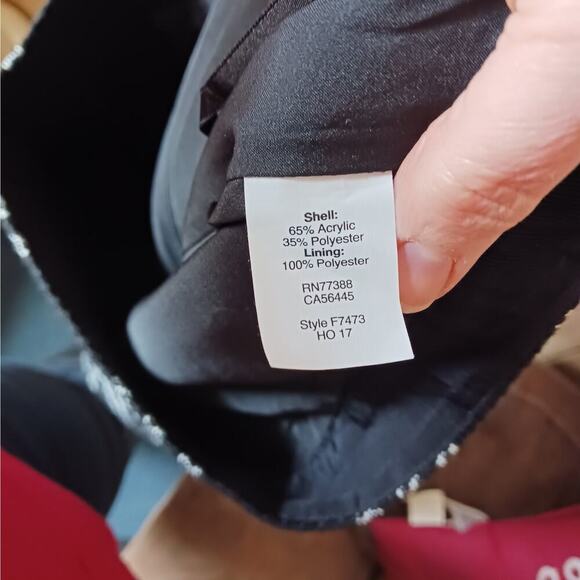 J.Crew Factory Twill Plaid pencil Skirt Size 0 - Picture 8 of 8